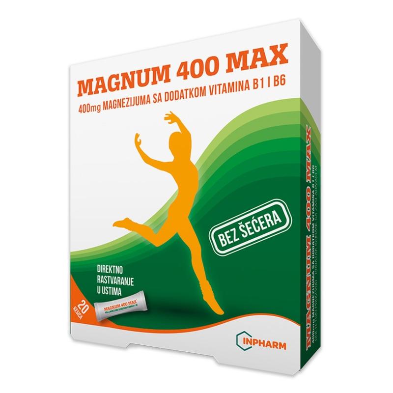 Magnum 400 Max 20 kesica