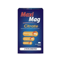 Maxi Mag Citrate 30 tableta