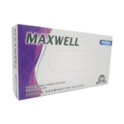 Maxwell nitrilne rukavice veličina M plave 100 komada