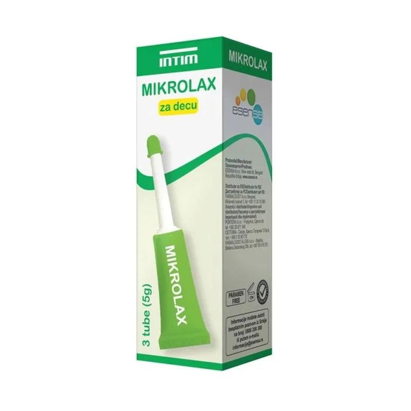 MIKROLAX ZA DECU 3×8 G