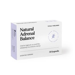 Natural Adrenal Balance napredna podrška za stres, povećanje energije i hormonski balans, 30 kapsula