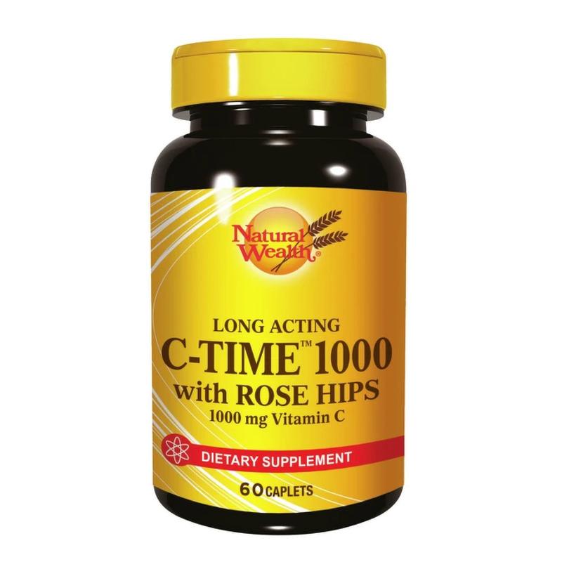 Natural Wealth Vitamin C sa produženim oslobađanjem 1000 mg 60 tableta