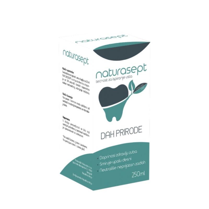 Naturasept tečnost za ispiranje usta 250 ml
