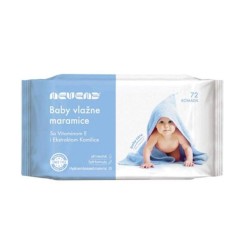 Nevena vlažne maramice za bebe sa vitaminom E i ekstraktom kamilice 72 kom