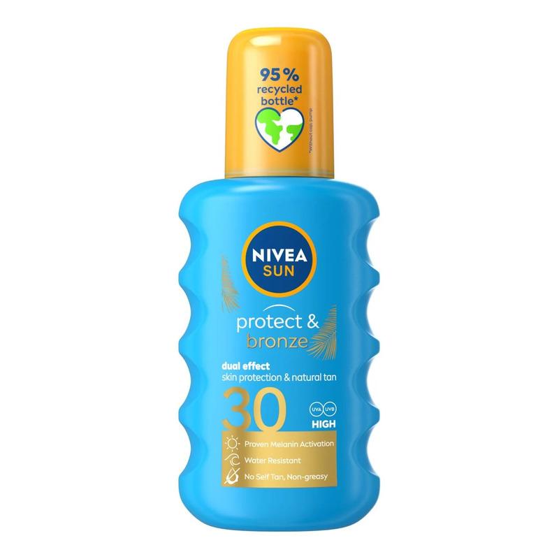 Nivea Protect & Bronze sprej za zaštitu od sunca SPF 30 200 ml