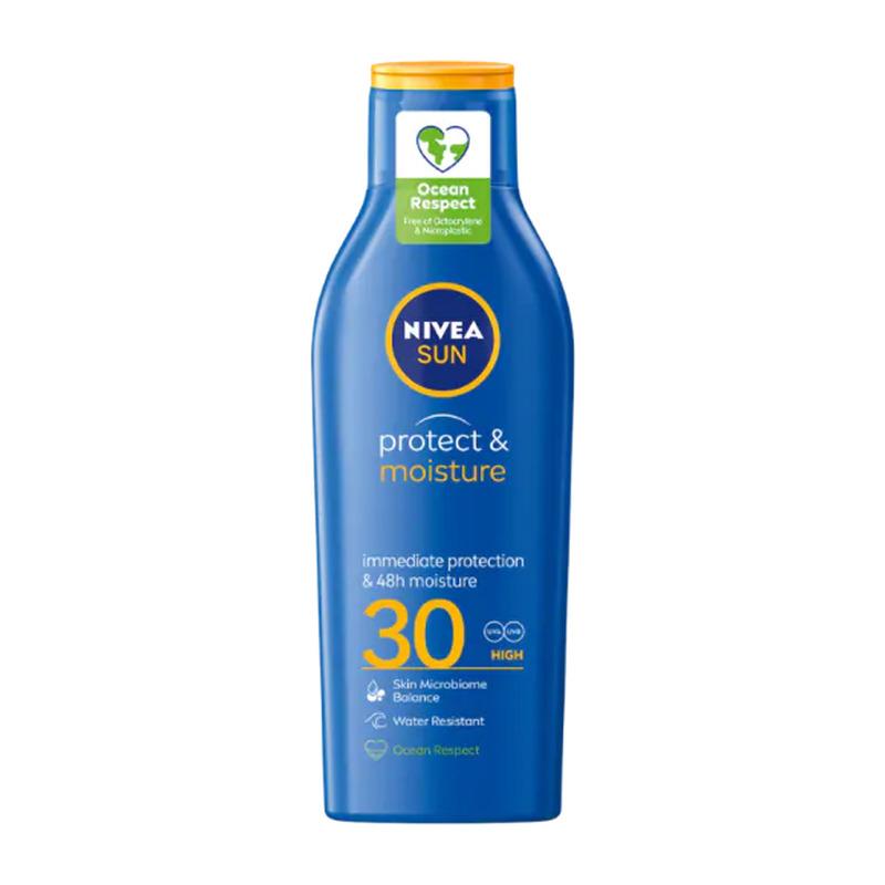 Nivea Protect & Moisture losion za zaštitu od sunca SPF 30 200 ml