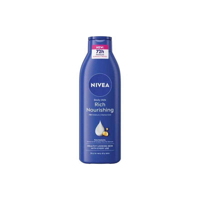 NIVEA Rich Nourishing hranljivo mleko za telo 250 m