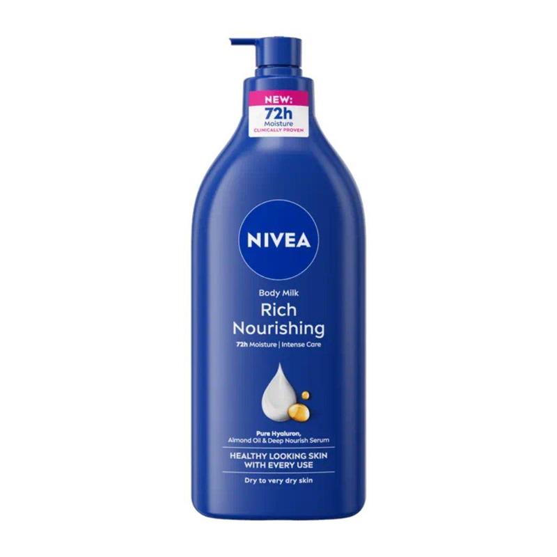 NIVEA Rich Nourishing hranljivo mleko za telo 400 ml