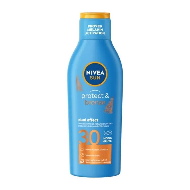 Nivea Sun Protect & Bronze losion SPF 30+ 200 ml