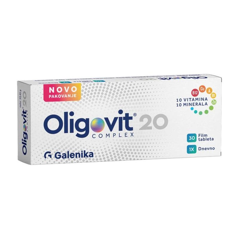 Oligovit, 30 film tableta