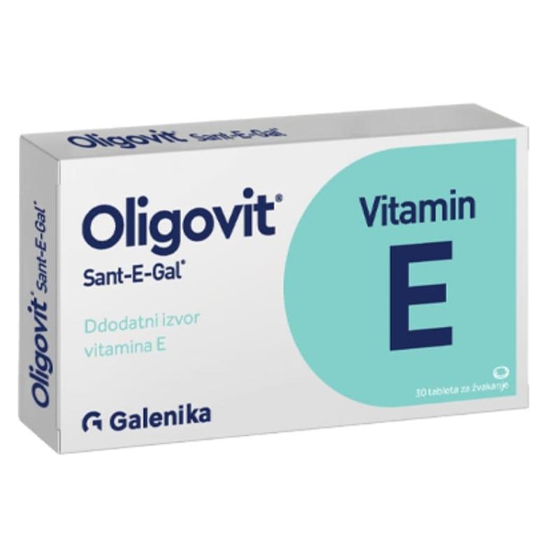 Oligovit Sant-E-Gal 30 tableta za žvakanje