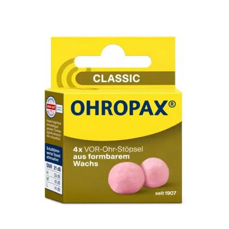 Orhopax Classic čepići za uši 4 komada