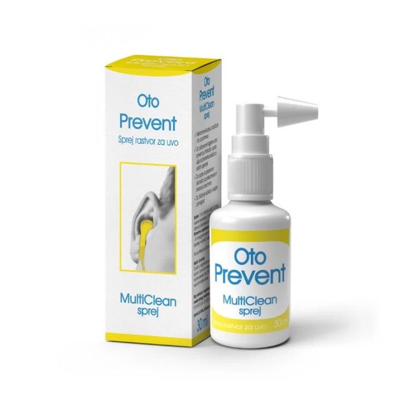 Oto Prevent MultiClean sprej za dezinfekciju uva i aparata 30 ml