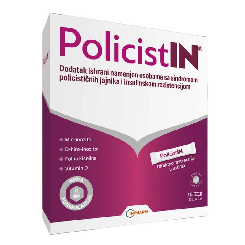 Policistin za policistične jajnike i insulinsku rezistenciju, 15 kesica