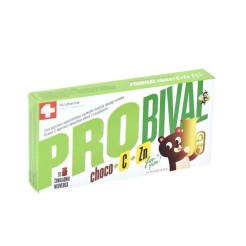Probival choco + vitamin C + cink 20 medvedića