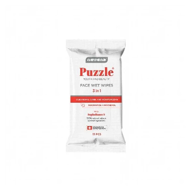 Puzzle vlažne maramice za čišćenje lica 15kom