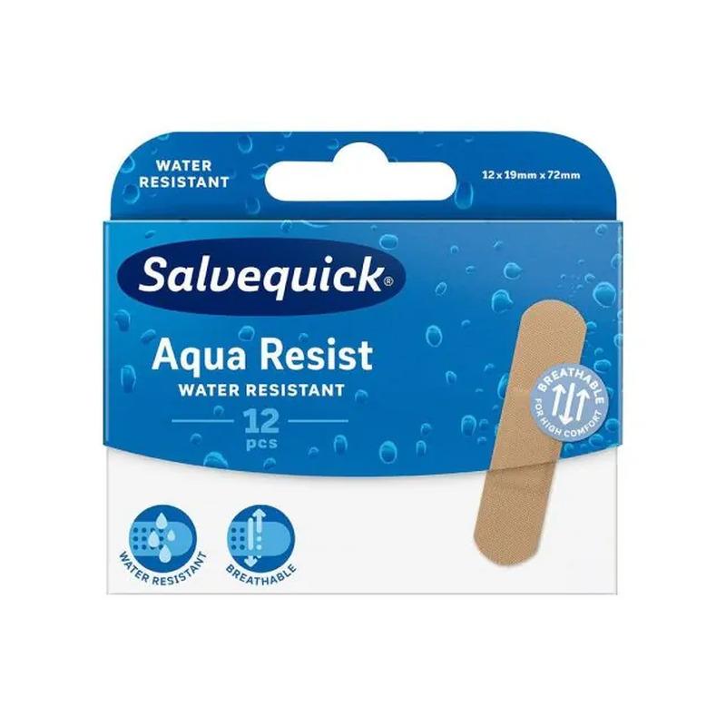 Salvequick Aqua Resist vodootporni flasteri 12 komada