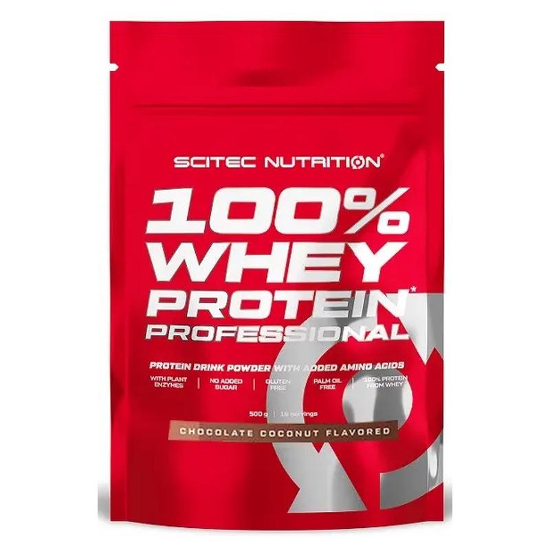 Scitec Nutrition 100% Whey Protein Professional Čokolada-Lešnik 30 g