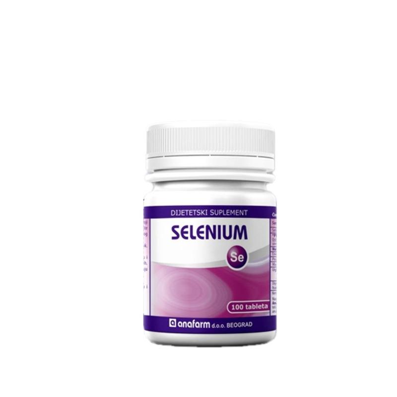 Selenium 50mg 100 tableta