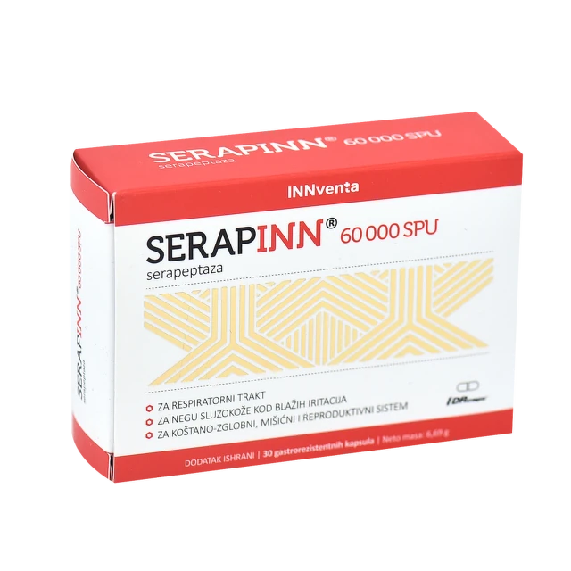 Serapinn 60000 SPU 30 kapsula