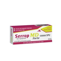 Serrap MD Forte 120000 SPU 10 kapsula