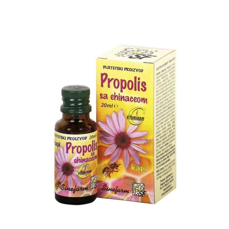 Sinefarm Propolis kapi sa ehinaceom i vitaminom C 20 ml