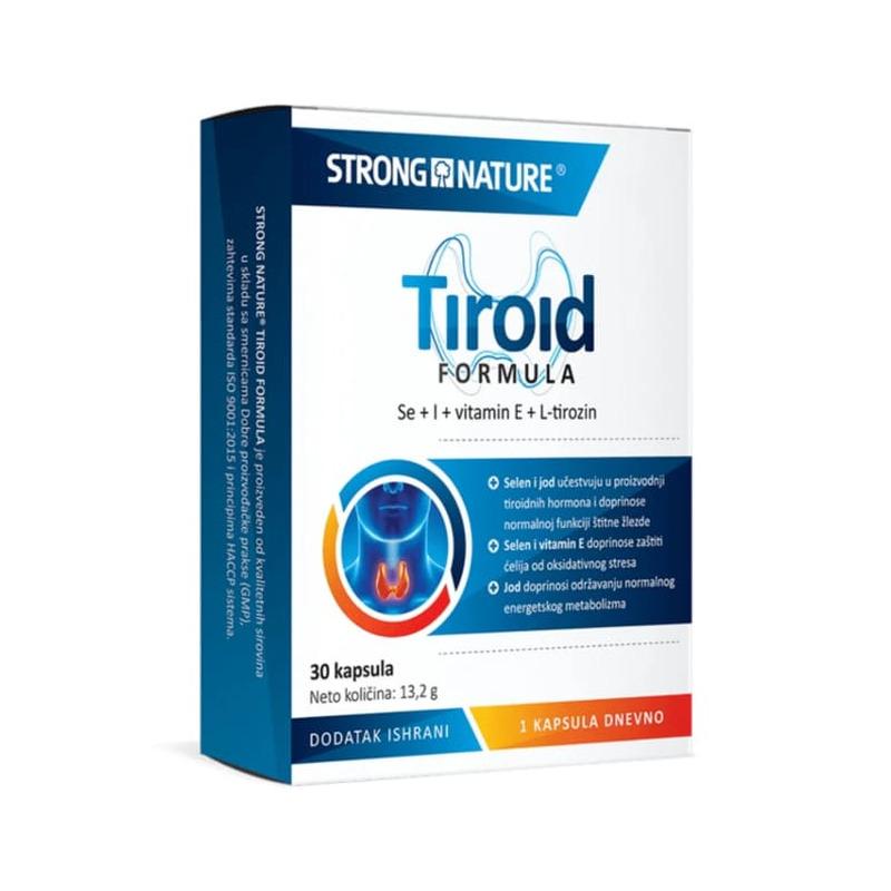 Strong Nature Tiroid formula 30 kapsula