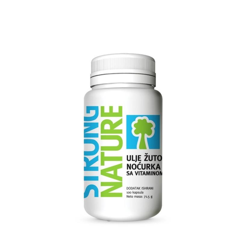 Strong Nature Ulje žutog noćurka + vitamin E 100 kapsula