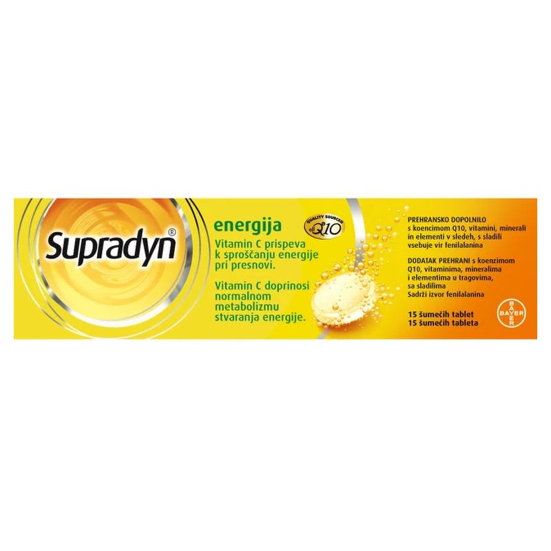 Supradyn Energija, 15 šumećih tableta
