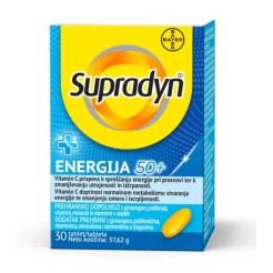Supradyn Energija 50+, 30 filmom obloženih tableta