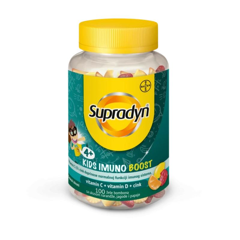 Supradyn Kids Imuno Boost, 100 žele bombona