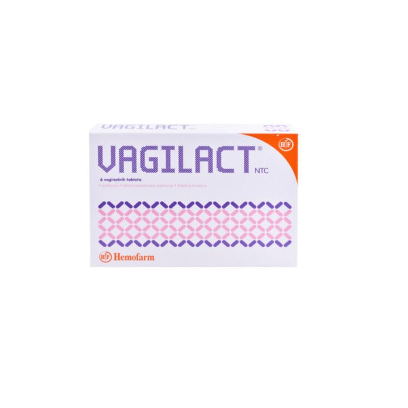 Vagilact, 6 vaginalnih tableta