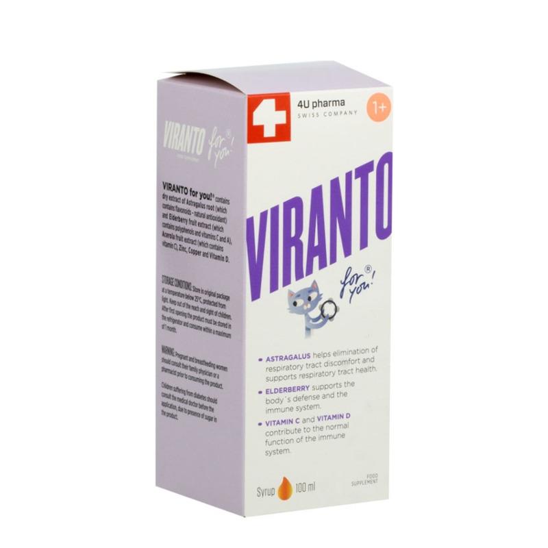 Viranto For You 1+ sirup 100ml