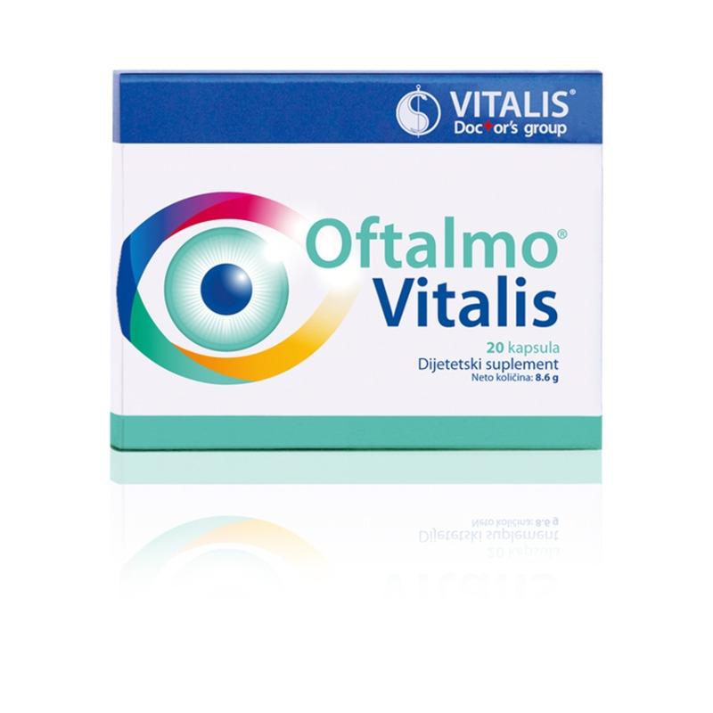 Vitalis Oftalmo 20 kapsula