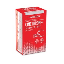 Vitalon Cimet + jabukovo sirće + hrom 30 tableta